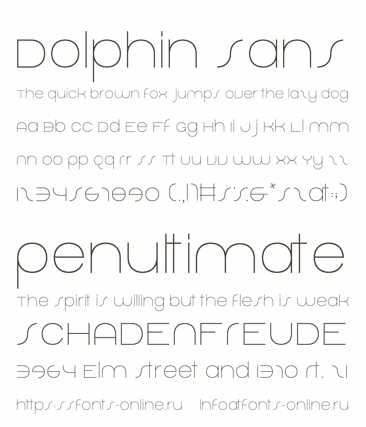 Dolphin Sans Free Font Download